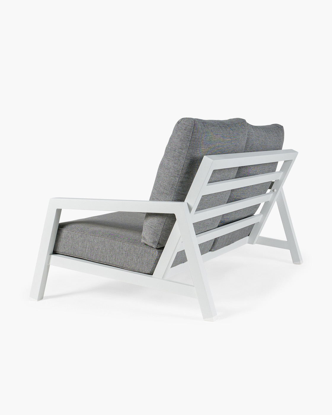 Leigh Outdoor Sofa - Two Seater, White