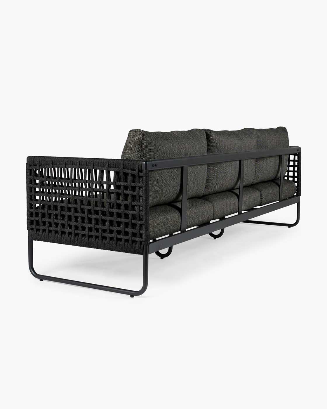 Corsica Outdoor Sofa - 3 Seater, Charcoal