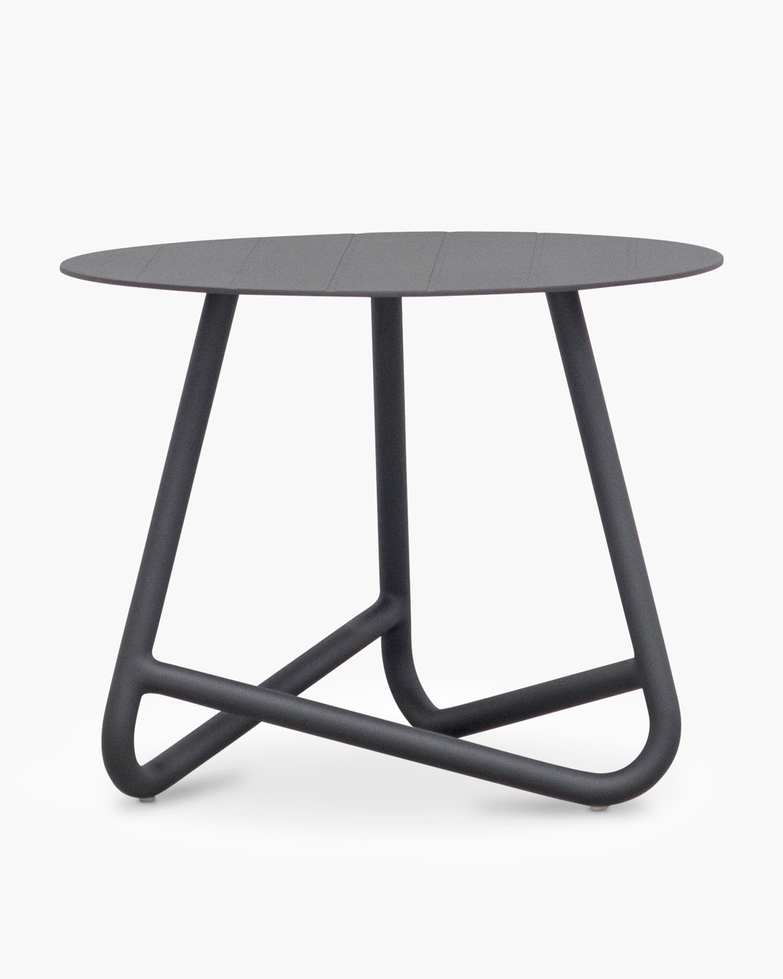 Palmer Outdoor Aluminium Side Table - Charcoal