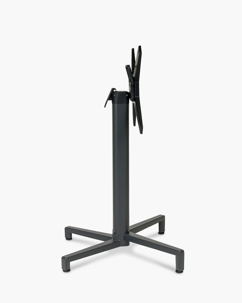 Domino Folding Table Base - Anthracite