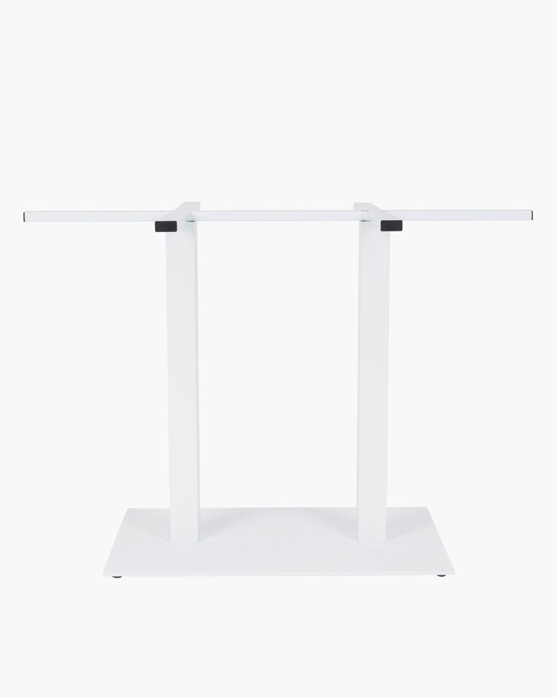 Konus Double Table Base -  40X70Cm, White