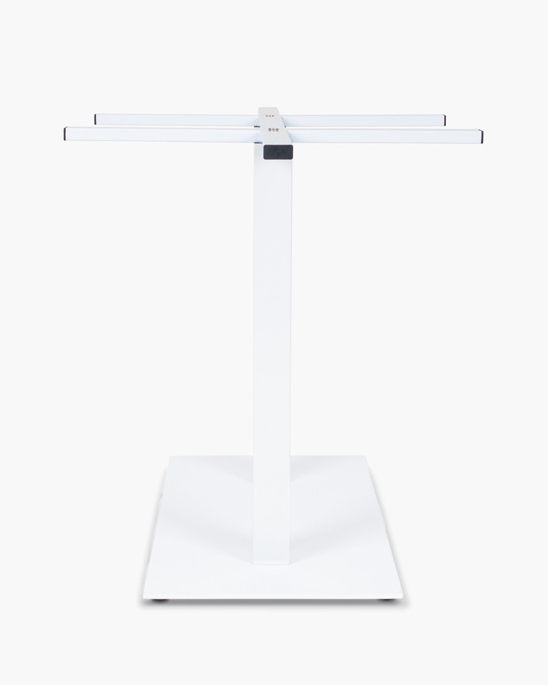 Konus Double Table Base -  40X70Cm, White