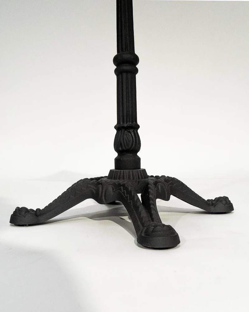 Ted Ornate Table Base - Black