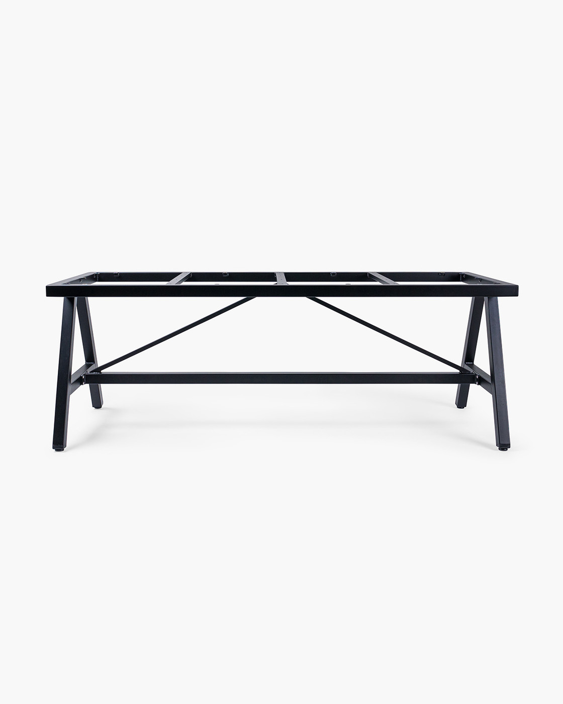Harper Aluminium Table Base - 1990*790*72H, Black
