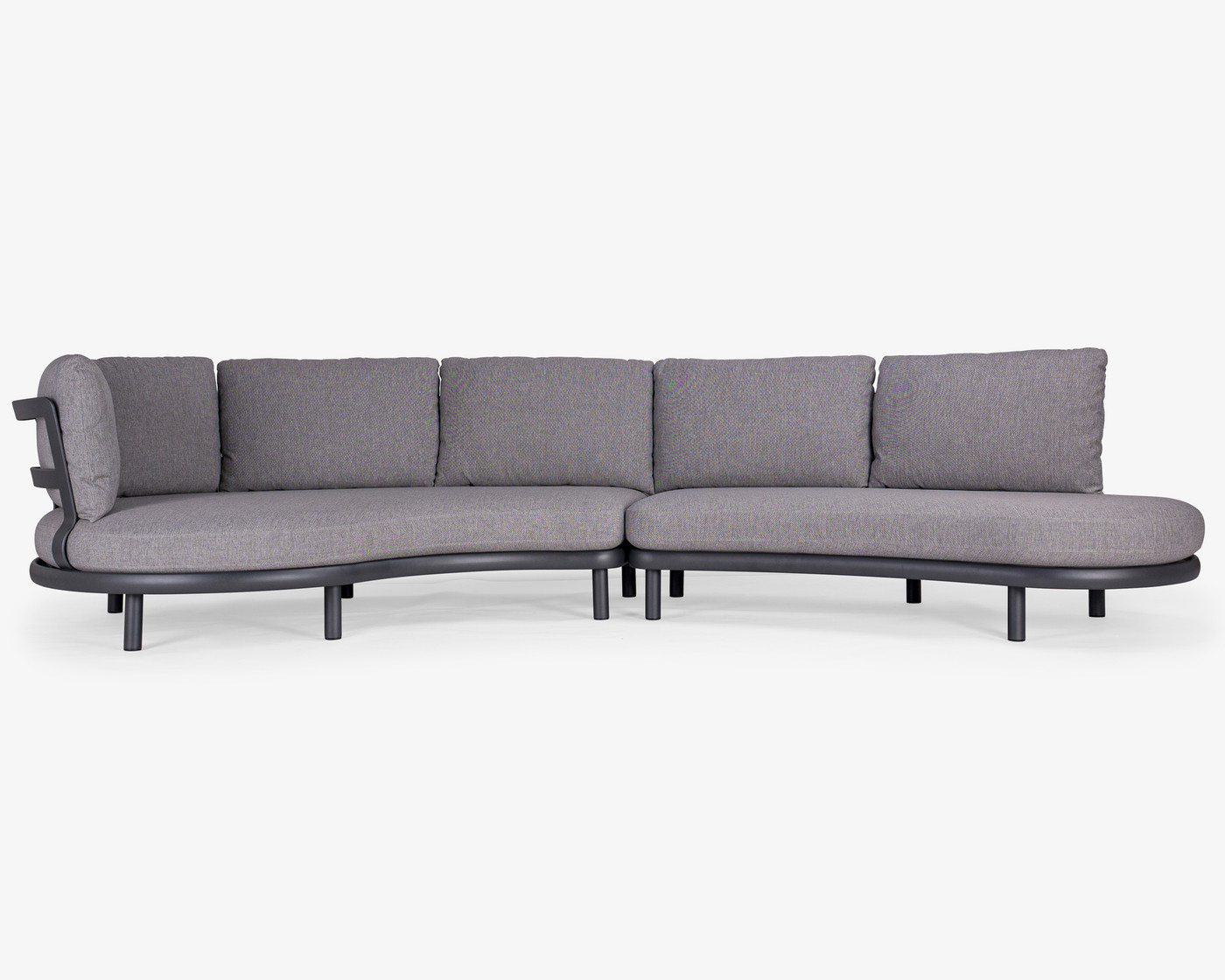 Madrid Outdoor Sofa Setting - Charcoal