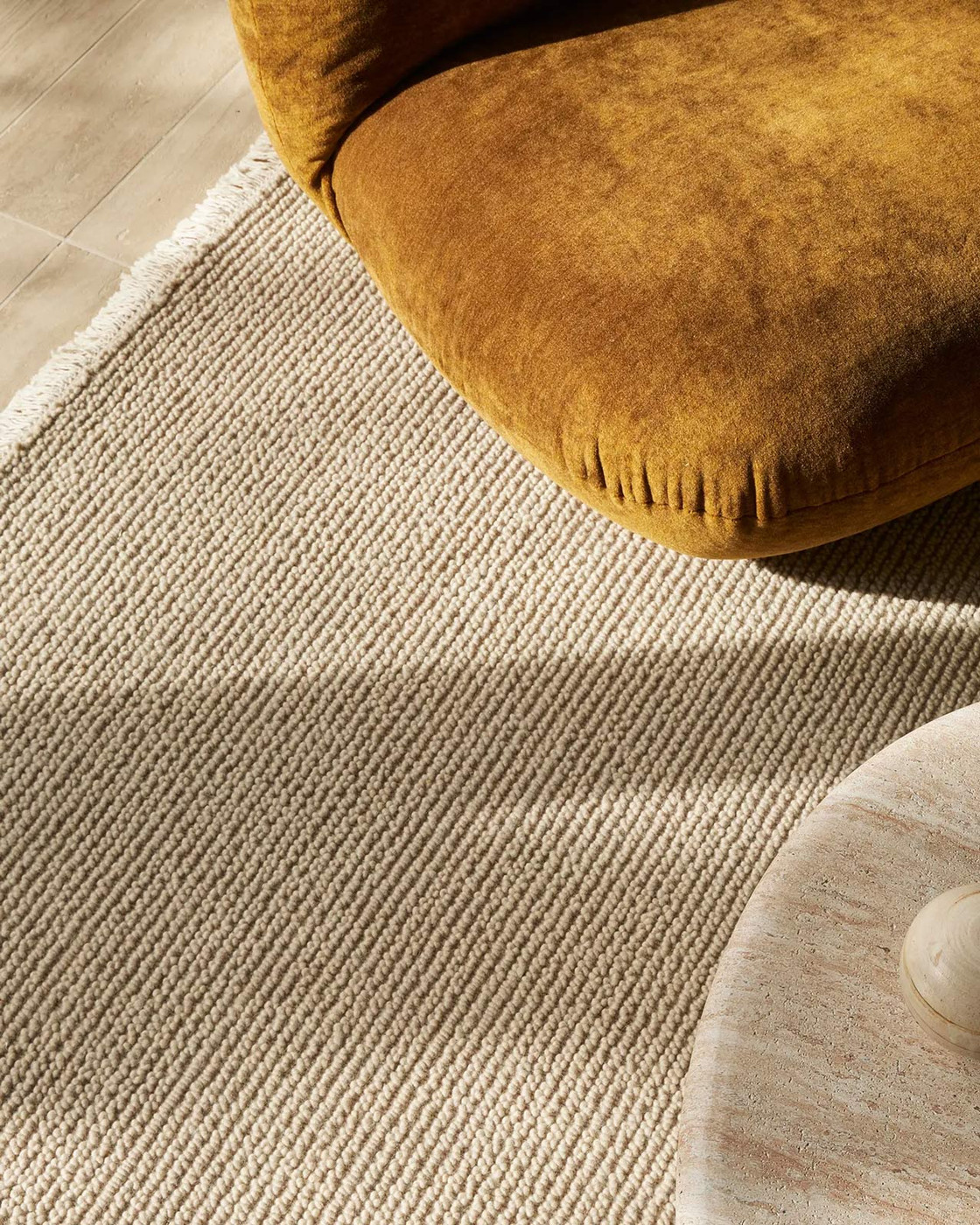 Weave Fabien Rug - Stone, 2m x 3m