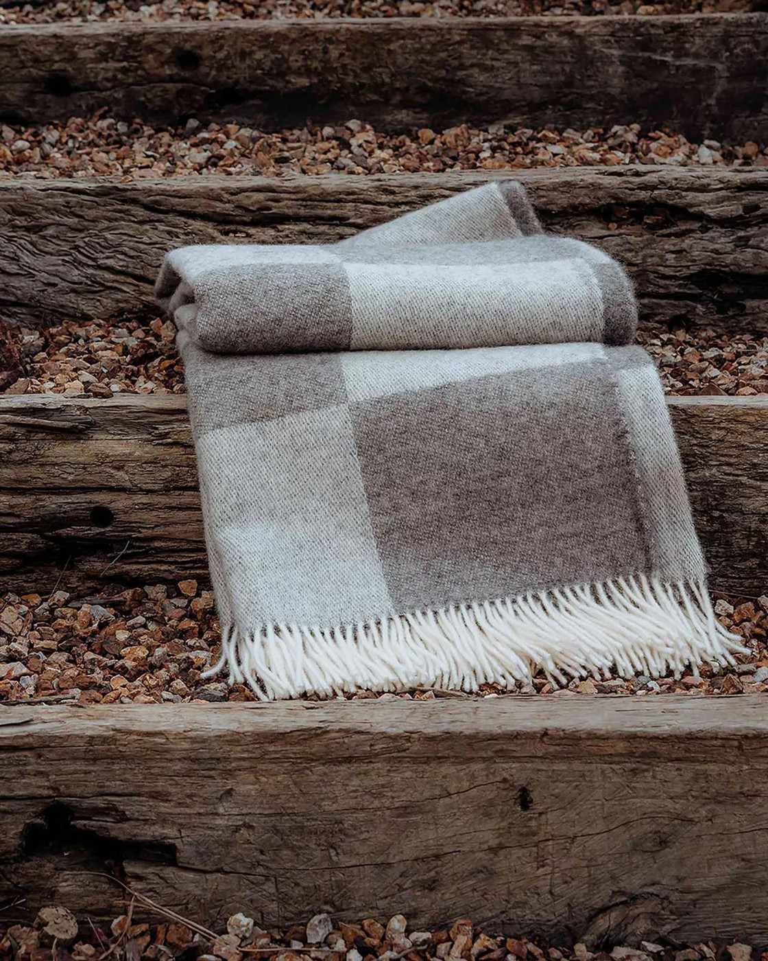 Weave Lake Hayes Throw - 240x140cm , Ash