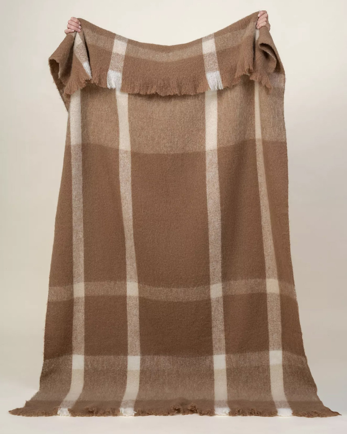 Weave Mayfield Throw - 130x200cm, Cinnamon