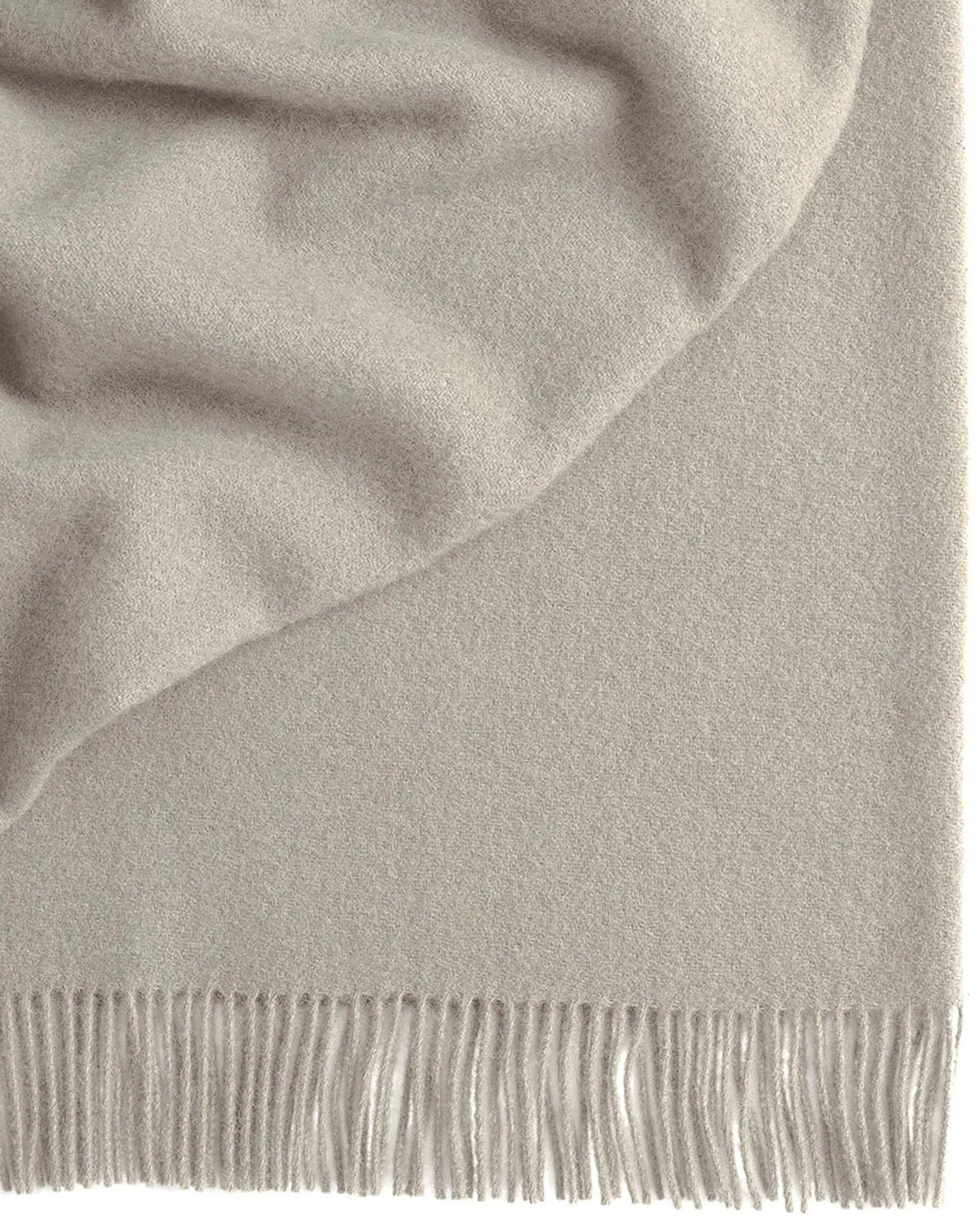 Weave Nevis Throw - 130x200cm, Limestone