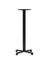 Cross Bar Leaner Base - 109Cm H, Black