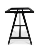 Harper Aluminium Bar Leaner Base - 1190*790*1050H, Black