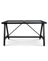 Harper Aluminium Bar Leaner Base - 1590*790*1050H, Black