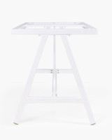 Harper Aluminium Bar Leaner Base - 1590*790*90H, White