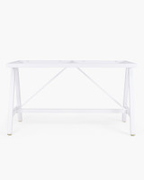 Harper Aluminium Bar Leaner Base - 1590*790*90H, White