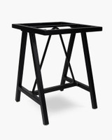 Harper Aluminium Bar Leaner Base - 790*790*1050H, Black