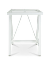 Harper Aluminium Bar Leaner Base - 790*790*1050H, White