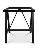 Harper Aluminium Bar Leaner Base - 790*790*90H, Black