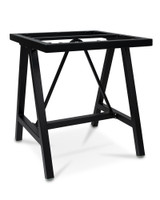 Harper Aluminium Bar Leaner Base - 790*790*90H, Black