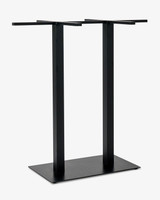 Konus Double Bar Leaner Base - 40X70 X 105Cm H, Black