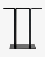 Konus Double Bar Leaner Base - 40X70 X 105Cm H, Black