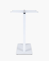 Konus Double Bar Leaner Base - 40X70 X 105Cm H, White