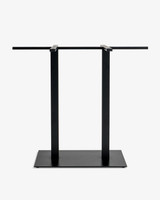 Konus Double Bar Leaner Base - 40X70 X  90Cm H, Black