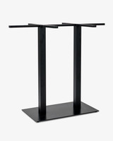 Konus Double Bar Leaner Base - 40X70 X  90Cm H, Black