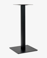 Konus Bar Leaner Base - 50 Sq X 105Cm H, Black