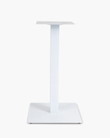 Konus Bar Leaner Base - 50 Sq X 90Cm H, White