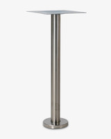 Mono Bolt Stainless Bar Leaner Base - 90H