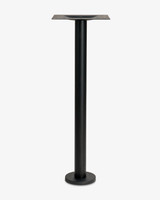 Mono Bolt Bar Leaner Base - 90 H, Black