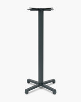 Cross Bar Leaner Base - 109Cm H, Anthracite
