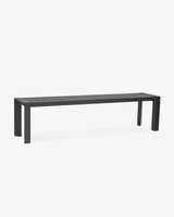 Raglan Outdoor Bench - 180X40Cm, Charcoal