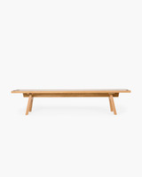 Stockholm Oak Bench - 220x38cm, Natural