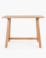 Idaho Oak Bar Leaner - 140X70Cm 105H, Natural