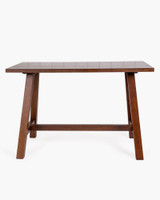 Idaho Oak Bar Leaner - 140X70Cm 90H, Dark Oak