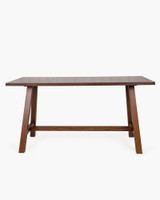 Idaho Oak Bar Leaner - 180X80Cm 90H, Dark Oak