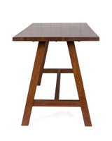 Idaho Oak Bar Leaner - 180X80Cm 90H, Dark Oak