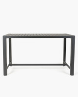 Raglan Outdoor Bar Leaner - 160X80Cm 90H,Charcoal