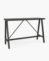 Kingston Outdoor Bar Leaner - 160X60Cm 105 H, Charcoal