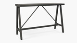Kingston Outdoor Bar Leaner - 160X60Cm 105 H, Charcoal