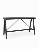 Kingston Outdoor Bar Leaner - 160X60Cm 90 H, Charcoal