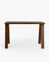 Harrison Bar Leaner - 140X70Cm 90H, Dark Oak