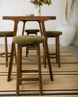 Harrison Bar Leaner - 140X70Cm 90H, Dark Oak