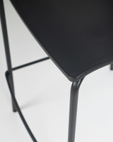 Alice Bar Stool - Anthracite, 65Cm - Anthracite Leg