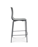 Alice Bar Stool - Anthracite, 65Cm - Anthracite Leg