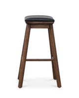 Archie Bar Stool - Walnut, 65Cm