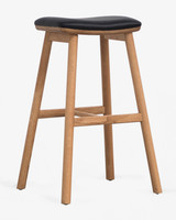 Archie Bar Stool - Natural, 75Cm