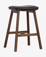 Archie Bar Stool - Walnut, 75Cm