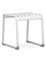 Atticus Bar Stool - White, 45 Cm